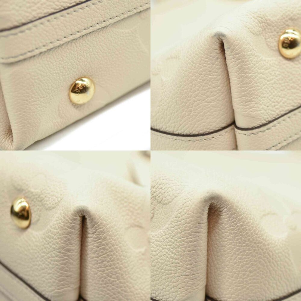 $3100 Louis Vuitton Empreinte Carryall PM Cream RFID Convertible Shoulder M46293 - Picture 9 of 12